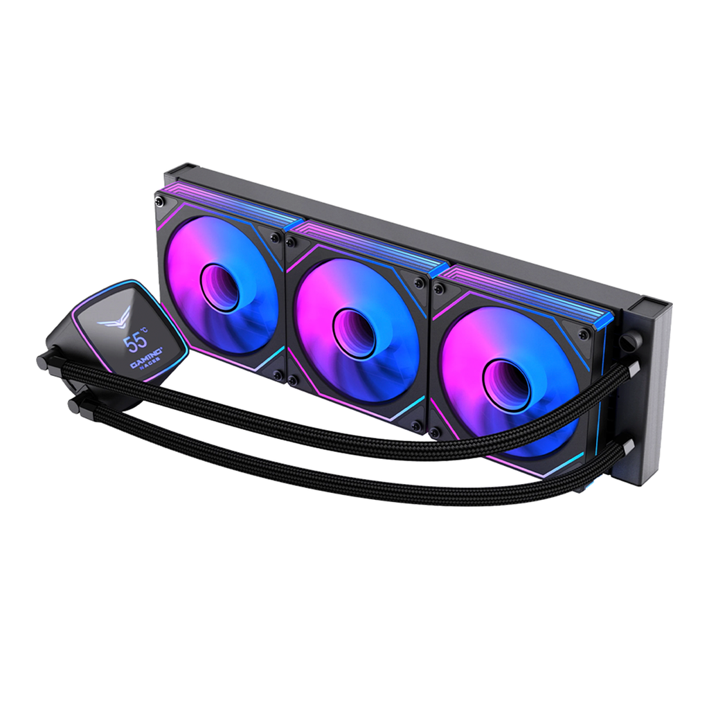 Enfriamiento Líquido Para CPU Naceb NA-0656N Boreal 3x 120mm Hasta 1800RPM