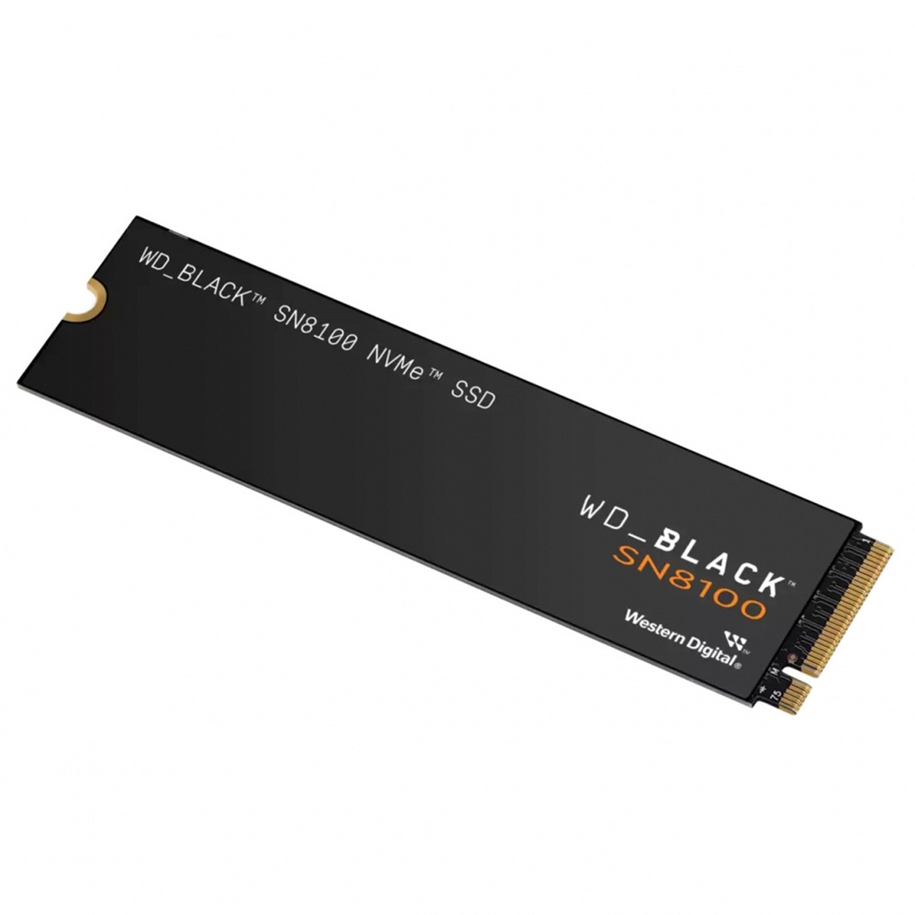 Unidad SSD WD WD Black SN8100 NVMe 1TB M.2 11000 MB/s Escritura 14900 MB/s Lectura PCI Express 5.0