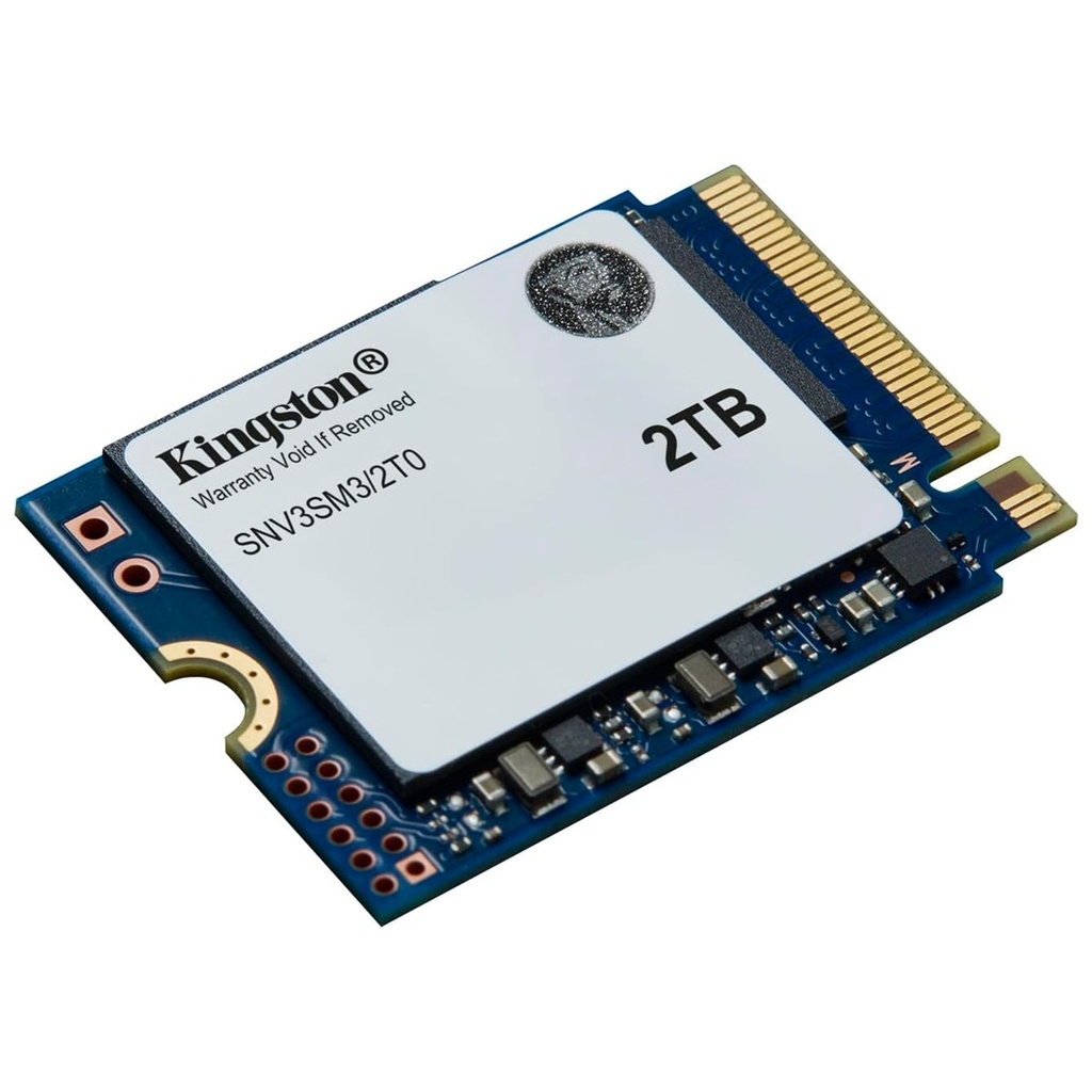 Unidad SSD Kingston SNV3SM3/2T0 NVMe 2 TB M.2 5000 MB/s Escritura 6000 MB/s Lectura PCI Express 4.0
