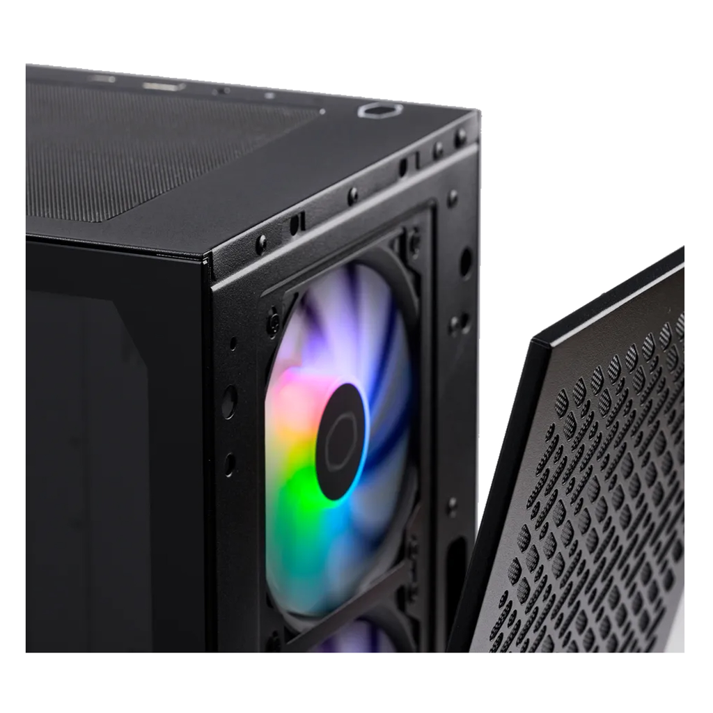 Gabinete cooler master e302-kgnn65-sa0 case elite 302 micro atx + hyper 212 spectrum v3 + mwe gold 650 v3 nm
