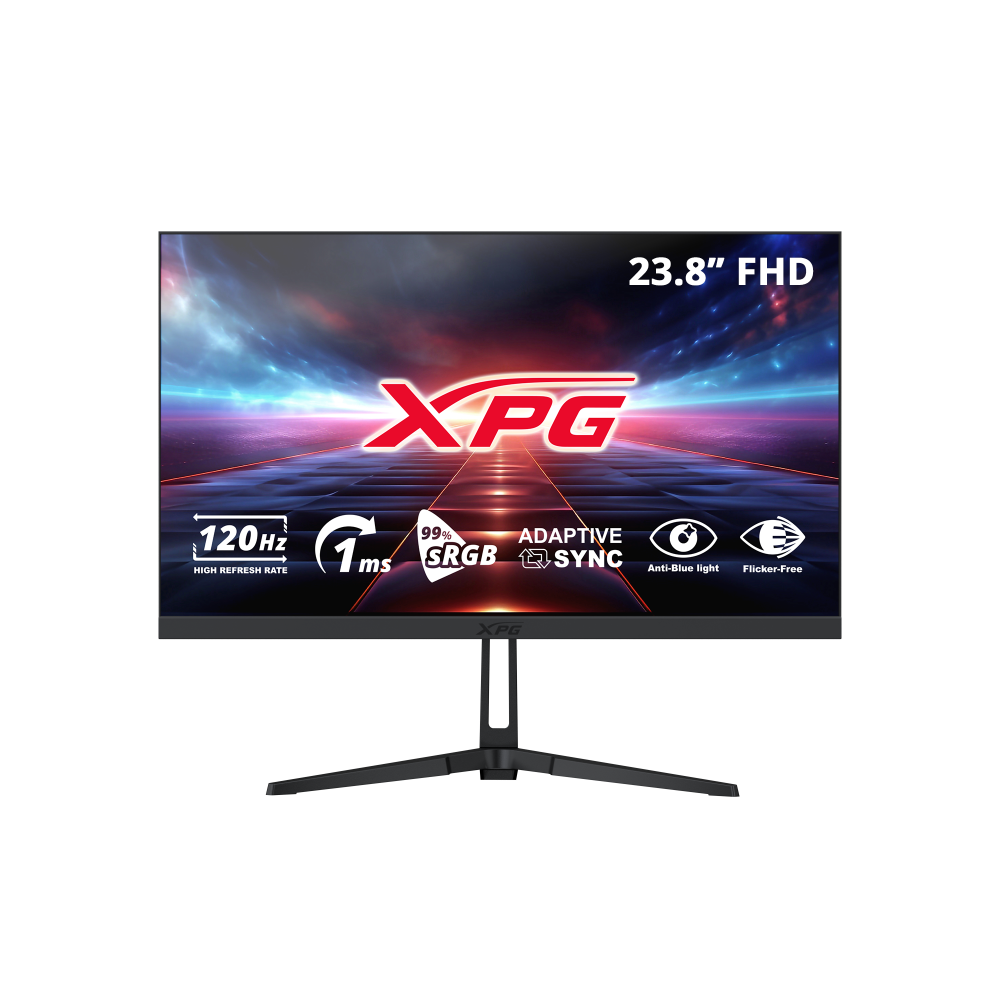 Monitor gamer xpg rift r27q8 led 27", 2560x1440, 180hz, hdmi/dp, negro