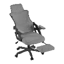 Silla power rush mesh  balam rush silla gamer - color marco negro malla gris. br-944199