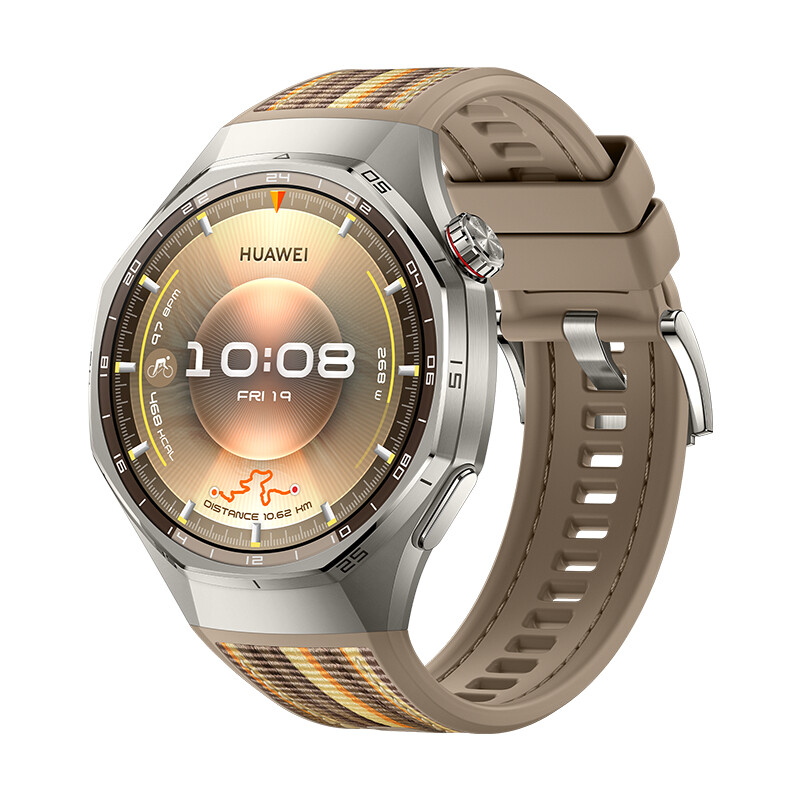 Huawei smarwatch gt pro 6 color brown pantalla amoled 1.47 pulgadas
