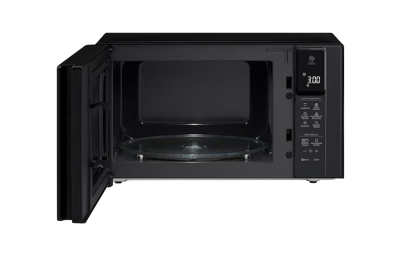 Horno microondas lg smart inverter neochef 1.5 pies con grill negro