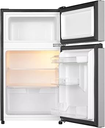 Frigobar hisense 3.1pies 2 puertas negro
