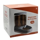 Dispensador de Croquetas Pepet Automatico 3 Kg para Mascotas