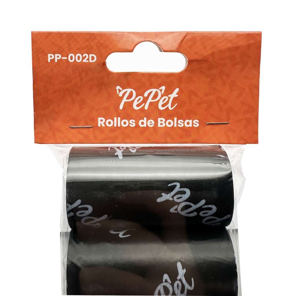 Rollos de Bolsas para Desechos Pepet 6 Rollos 90 Bolsas
