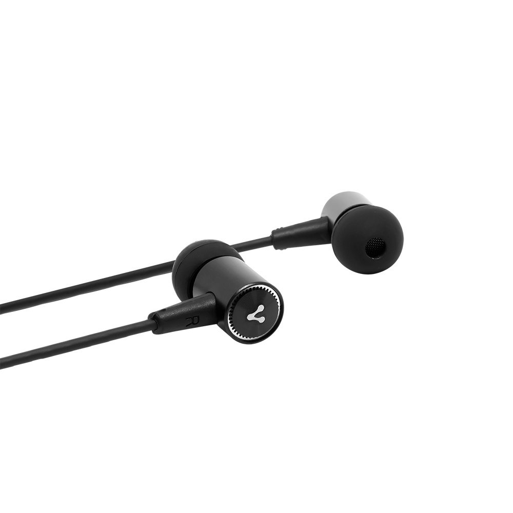 Vorago Audífonos Intrauriculares Con Micrófono EP-305 Alámbrico 1.2 Metros USB-C Negro