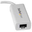 Adaptador de red gigabit usb-c - usb 3.1 gen 1 (5 gbps) - blanco - startech.com mod. us1gc30w