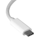 Adaptador de red gigabit usb-c - usb 3.1 gen 1 (5 gbps) - blanco - startech.com mod. us1gc30w