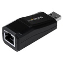 Adaptador Tarjeta de Red Externa StarTech NIC USB 3.0 - Gigabit Ethernet 1Gbps RJ-45