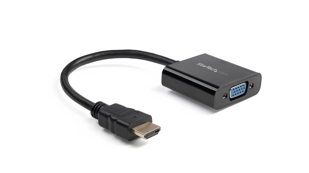 Adaptador Convertidor De Video HDMI A VGA HD15 1920x1200 1080P