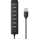 Docking Station Steren USB-537 USB 2.0 de 7 Puertos