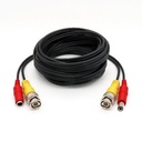 Cable brobotix pre ensamblada coaxial siames de 20 metros