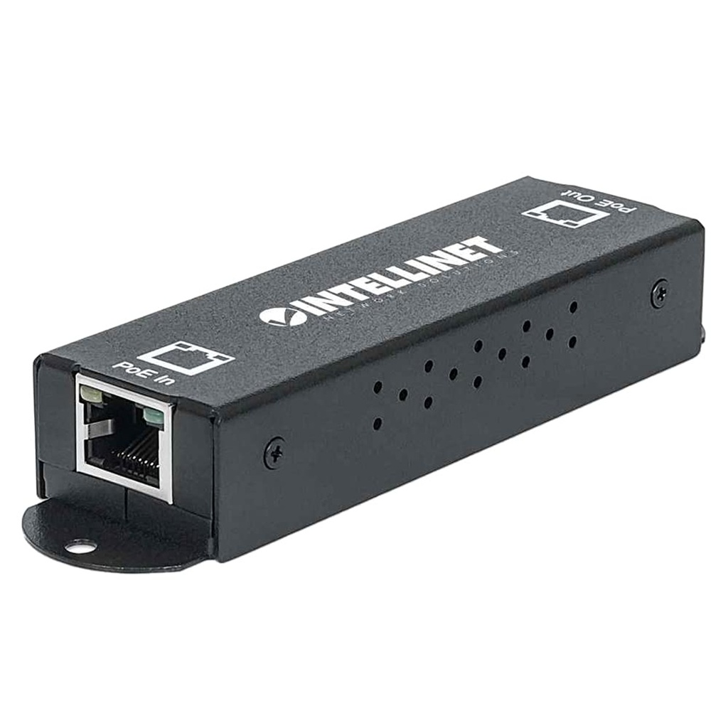 Repetidor Extensor de PoE+ Intellinet 560962 Alta Potencia Gigabit 1x RJ45 10/100/1000 Mbps 48V 