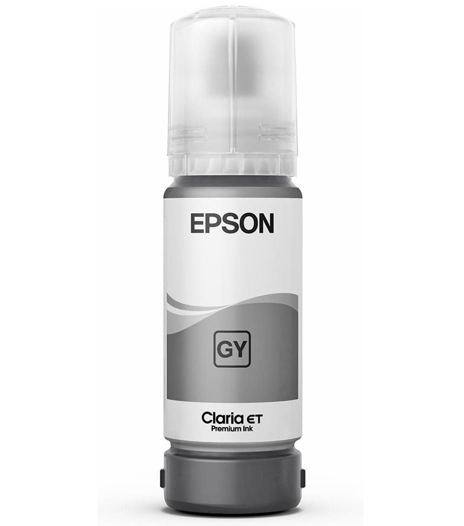 Tanque De Tinta Epson T555 Color Gris 70ml Para EcoTank L8180 L8160