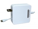 Adaptador de corriente generico usbc-65w - blanco