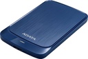 Disco duro adata hv320 external 2tb slim 3.2 color azul