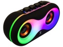 Bocina perfect choice owty led rgb con teclas mecánicas color negro