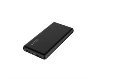 Power bank nextep ultra ligera 10000 mah 2 puertos color negro