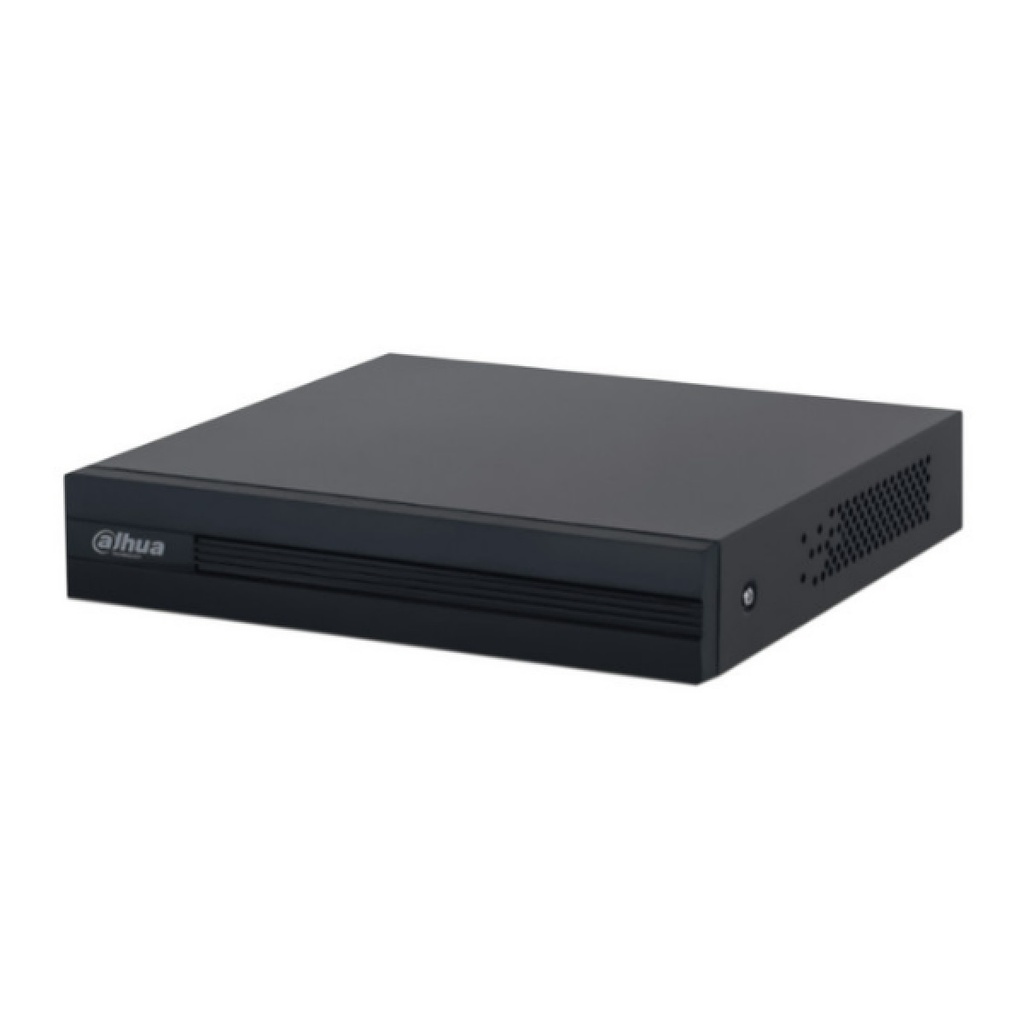 DVR Pentahíbrido Dahua XVR1B08-I 8 Canales BNC Y 2 Adicionales IP Con Codificación AI Hasta 6MP 1 Puerto SATA Para Disco Duro