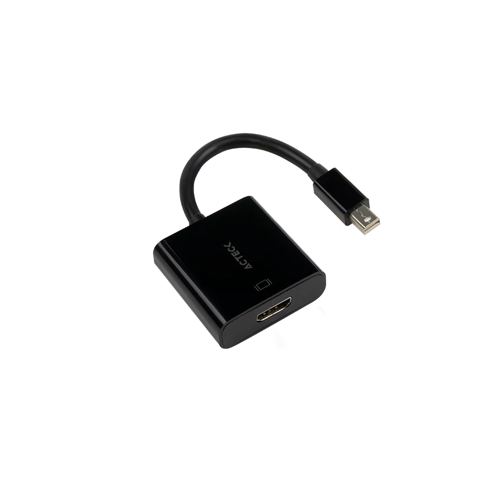 Adaptador acteck shift plus ah430 de mini display port a hdmi, cable 20 cm, ac-934770
