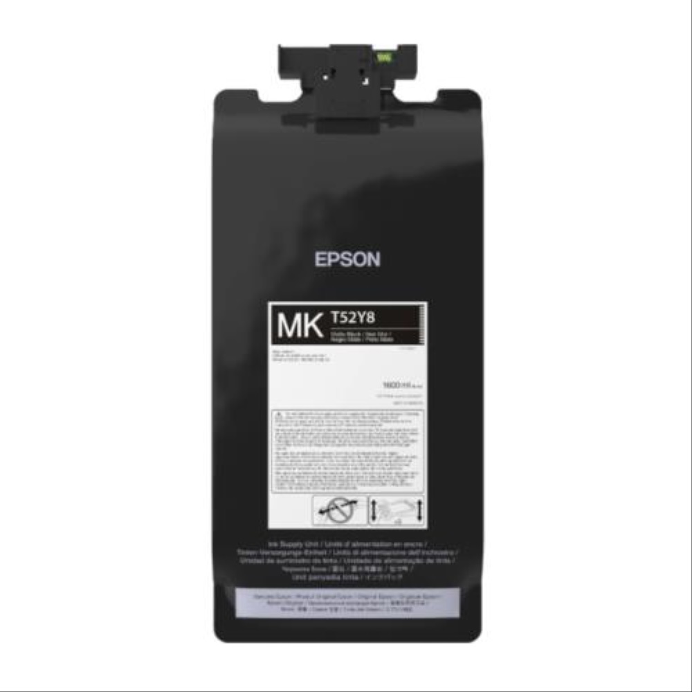 Bolsa De Tinta Epson UltraChrome T52Y120 Negro Foto 1600ml Para SureColor T7770DL