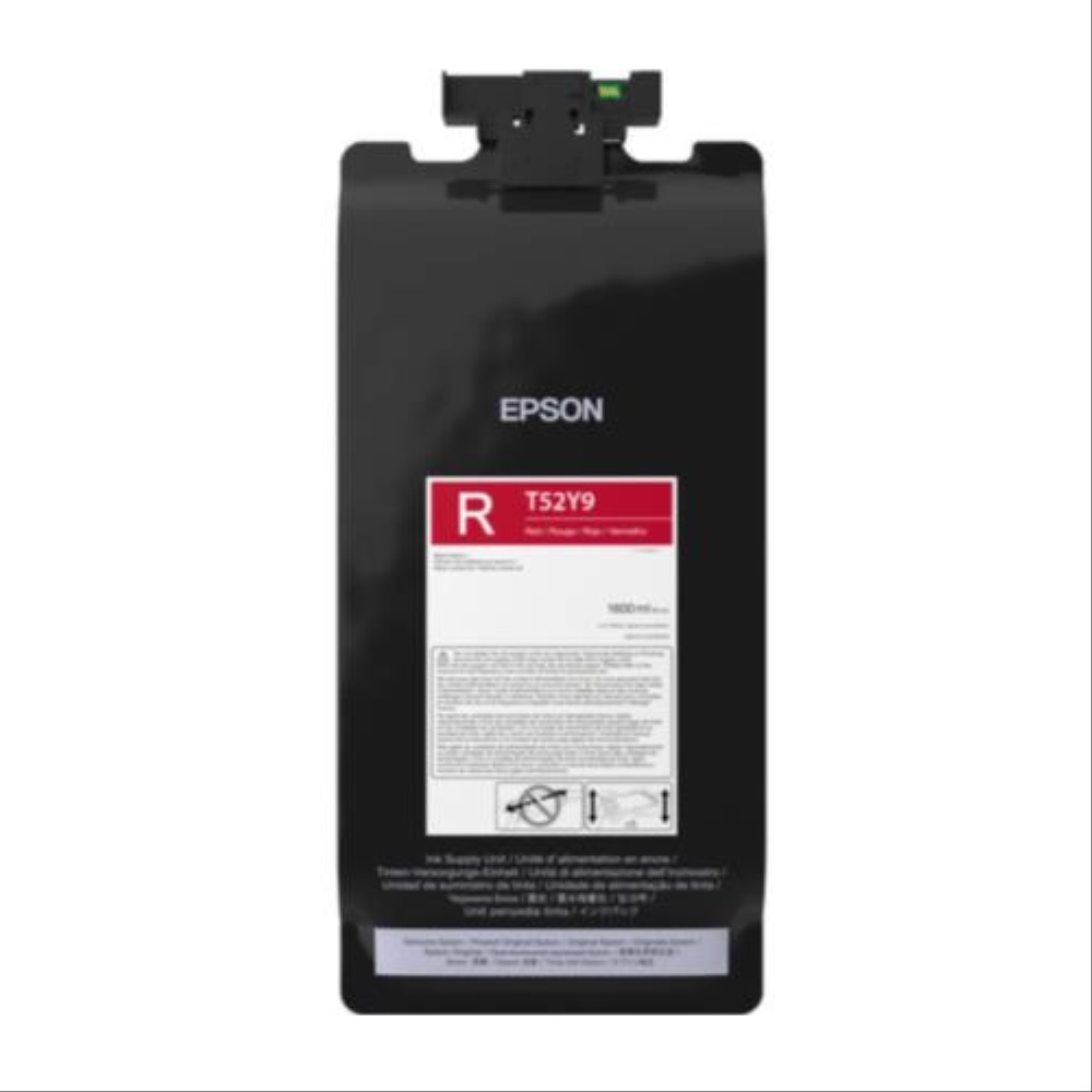 Bolsa De Tinta Epson UltraChrome T52Y920 Rojo 1600ml Para SureColor T7770DL