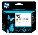 Cabezal HP lf De Impresión 72 Color Negro mate-amarillo