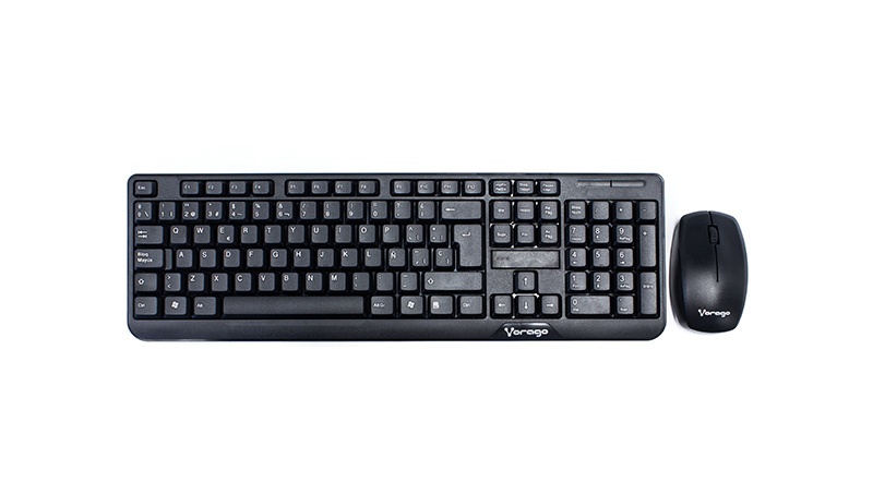 Kit De Teclado Y Mouse Vorago KM-302 Inalámbrico USB Español