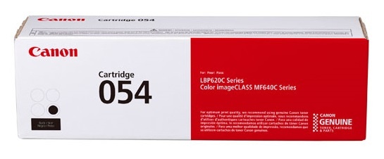 Tóner canon 054 capacidad 1500 páginas color negro
