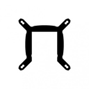 Kit de Retención para Enfriamiento Líquido Hydro RGB Corsair CW-8960096 Para LGA 1700