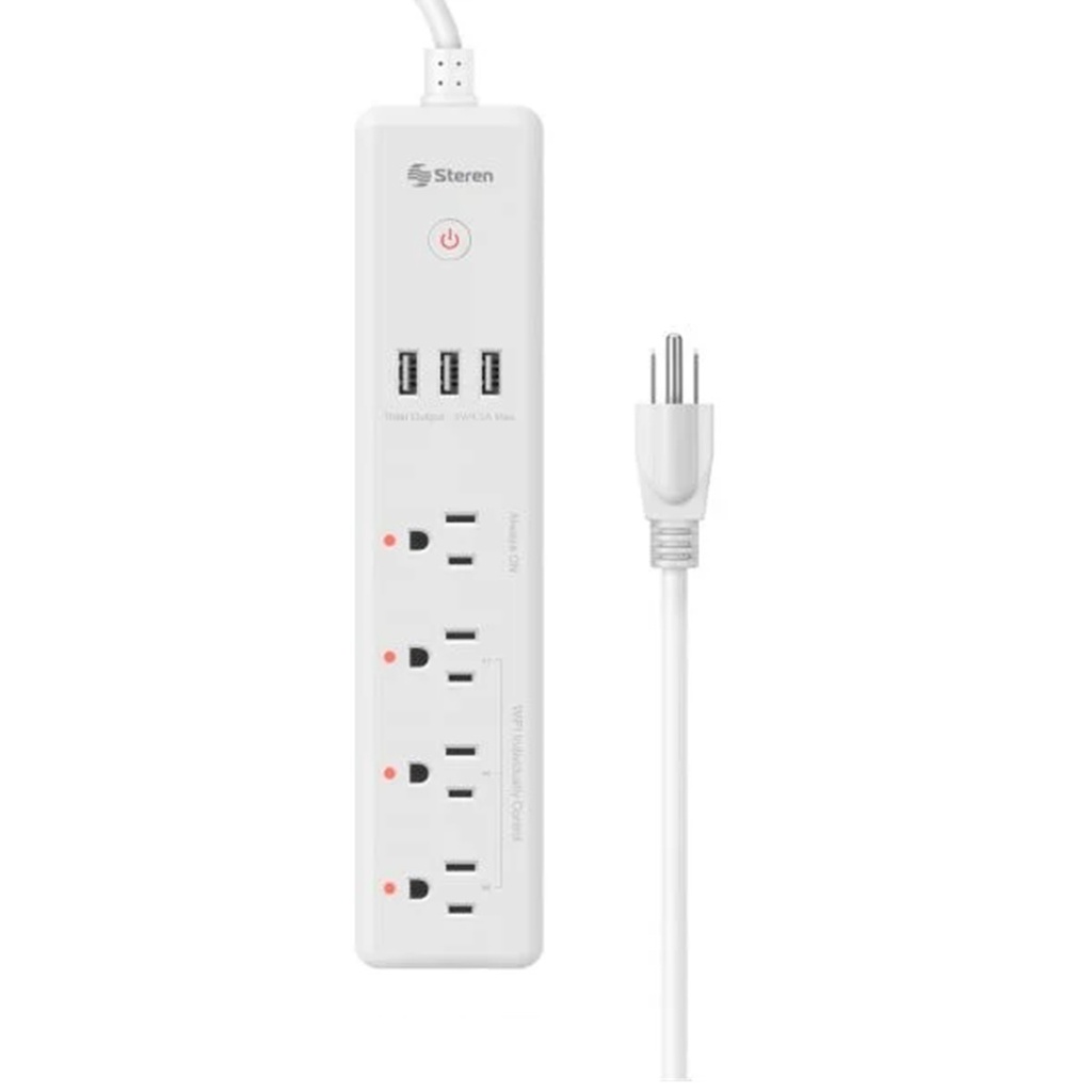 Smart Plug Steren SHOME-300 Wi-Fi 4 Conectores 1000W 10A