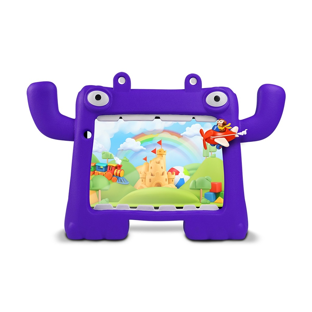 Tablet Vorago PAD-8-KIDS 8"Quadcore 64GB Ram 4GB 2MP/5MP Android 13 Funda Morada