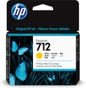 Cartucho De Tinta HP 712 Amarillo Original 29ml