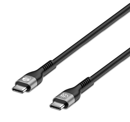 Manhattan Cable USB-C Macho - USB-C Macho, 2 Metros