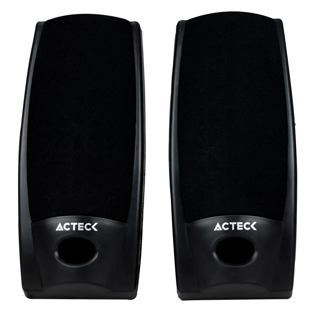 Bocinas Para Computadora Acteck Surround Basic AX-2500 Alámbrico 2.0 0.5W RMS