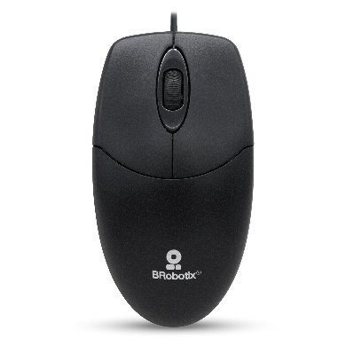 Mouse básico usb brobotix 497202 - negro