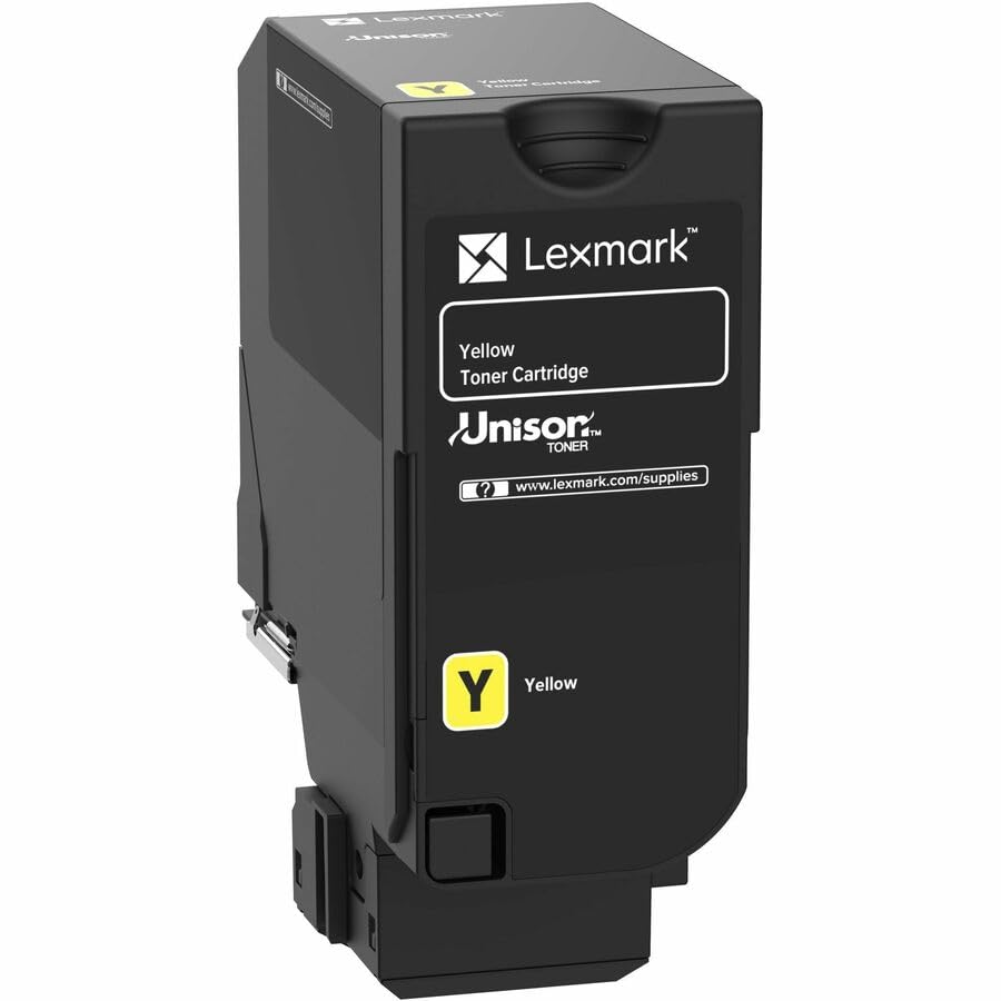 Toner lexmark amarillo del programa de devolución para 10500 páginas para lexmark cs/cx730