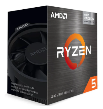 Procesador amd 100-100001488box ryzen 5 5600gt s-am4 6 core 3.6 ghz 65w c/graficos c fan stealth