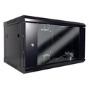 Gabinete de Pared Enson 6U Hasta 60KGs Frente De Cristal Templado