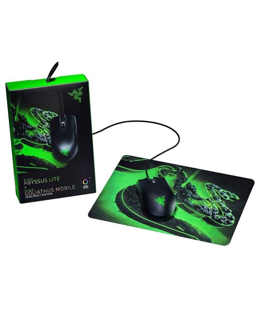 RAZER MOUSE GOLIATHUS MOBILE Y PAD ABYSSUS LITE BUNDLE pad