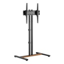 Soporte Móvil de Piso Manhattan 462068 Pantalla 34"-55" Hasta 35Kg