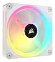 Ventilador gabinete corsair co-9051007-ww icue link qx140 rgb 1 fan 140mm domo magnetico blanco