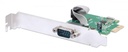 Manhattan Tarjeta PCI Express 153492 1x VGA 2.5 Gbit/s
