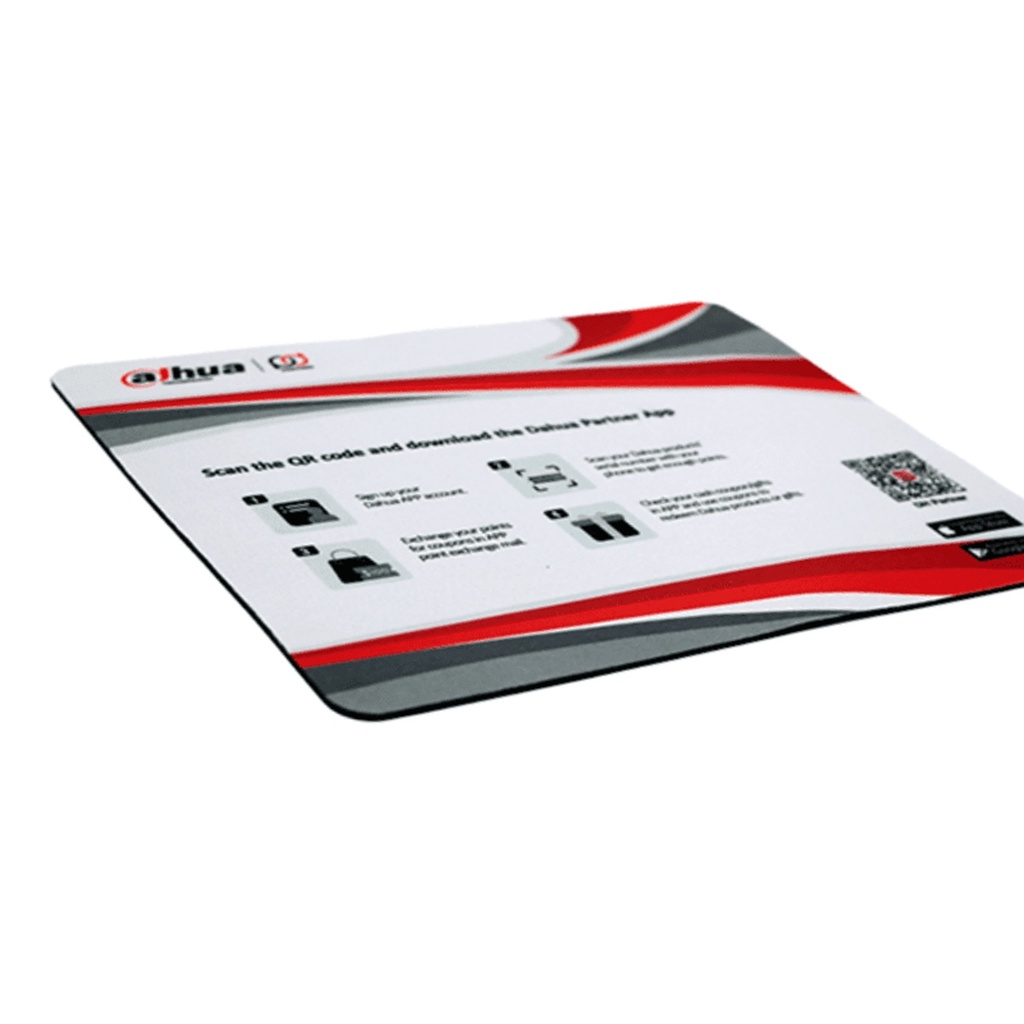 Mouse Pad Dahua MATPRO047 Con Informacion Dahua Partner