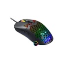 Mouse Gamer Yaguaret Mantis 6400 DPI 7 Botones RGB USB