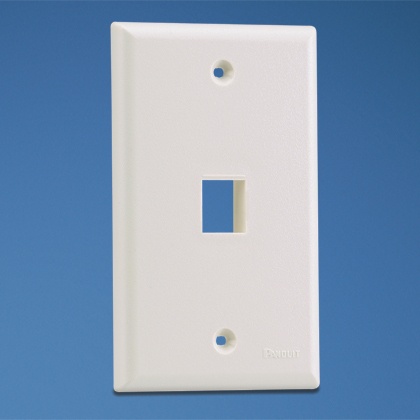 Face plate nk1fnwh panduit - net key