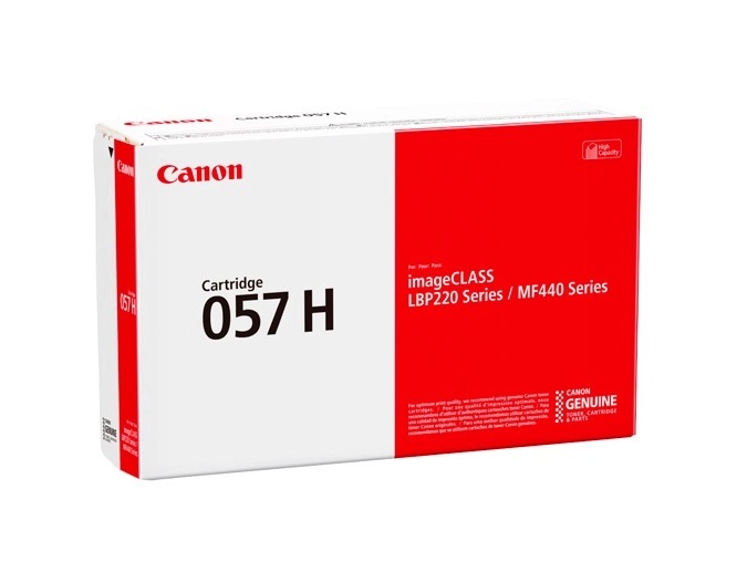 Tóner Canon Cartridge 057H Negro 10,000 Páginas Compatible lbp226dw, mf445dw
