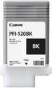 Tanque de tinta canon pfi-120 bk negro rendimiento 130 ml, compatible con tm-200, tm-205, tm-300, tm-305.
